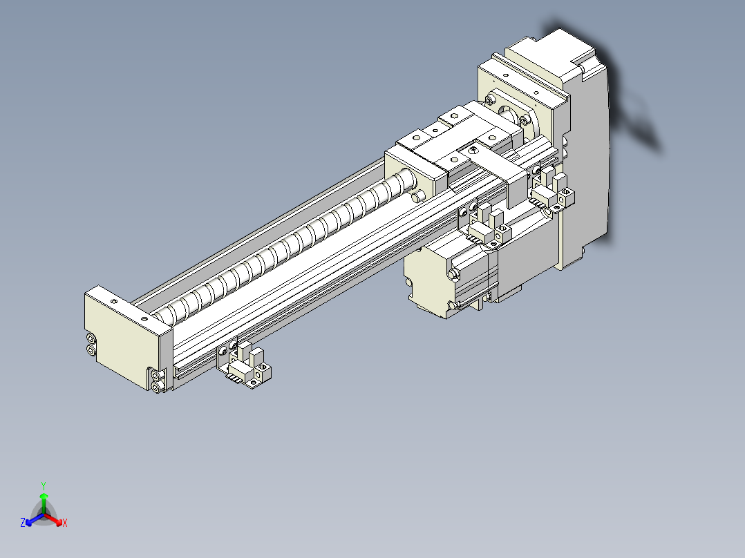 钢基模组-TPA-KSR-6005C-300A1-MP-H1S1正等轴测图