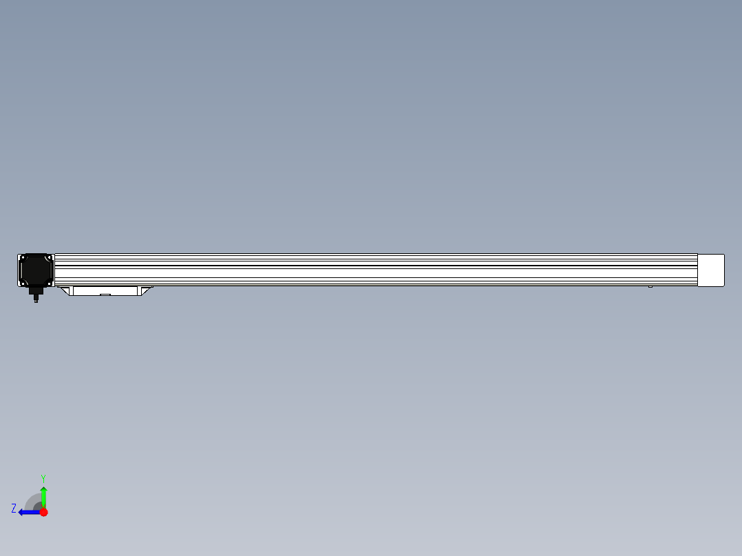 Toyo东佑达直线模组-M65M-X78-1020-R-M40-C4右视图