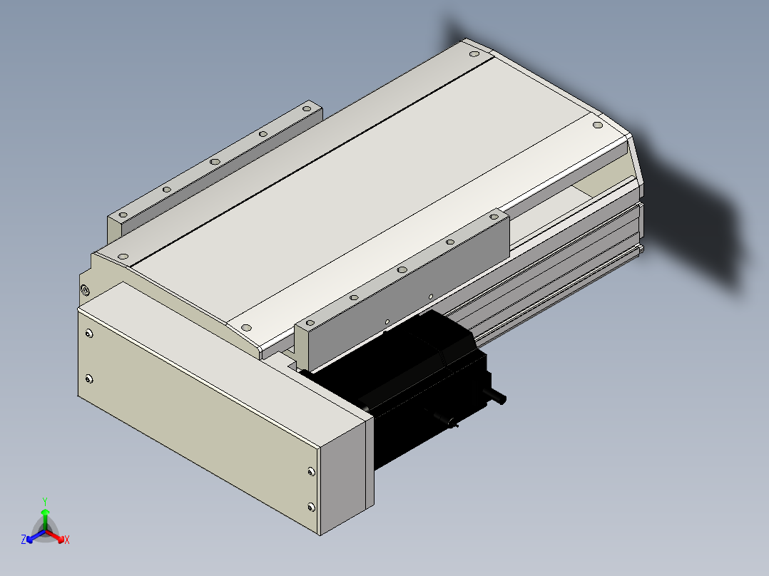 Toyo东佑达直线模组-ETH22-100-BL-750W主视图