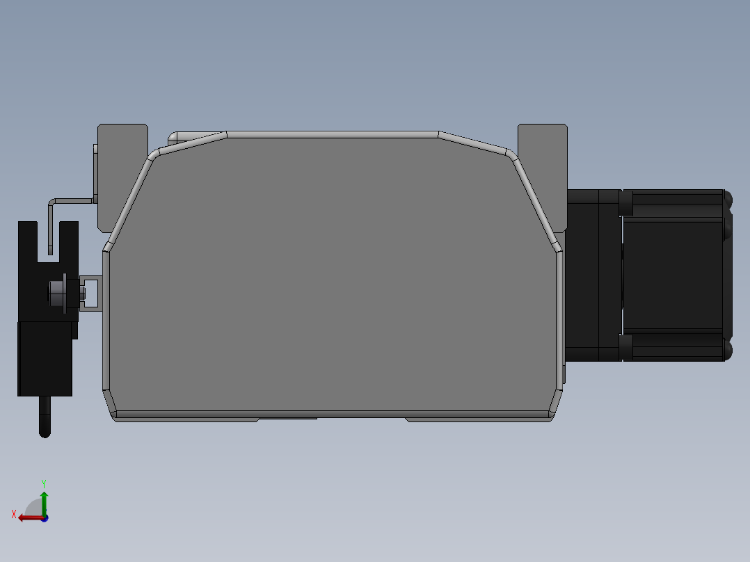 精密模组MT100-L78-1000-R-M10-C4后视图