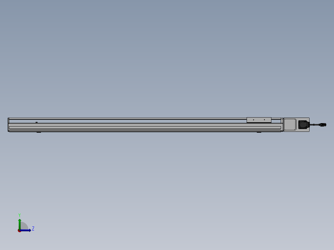 精密模组MT100-L78-1000-R-M10-C4左视图
