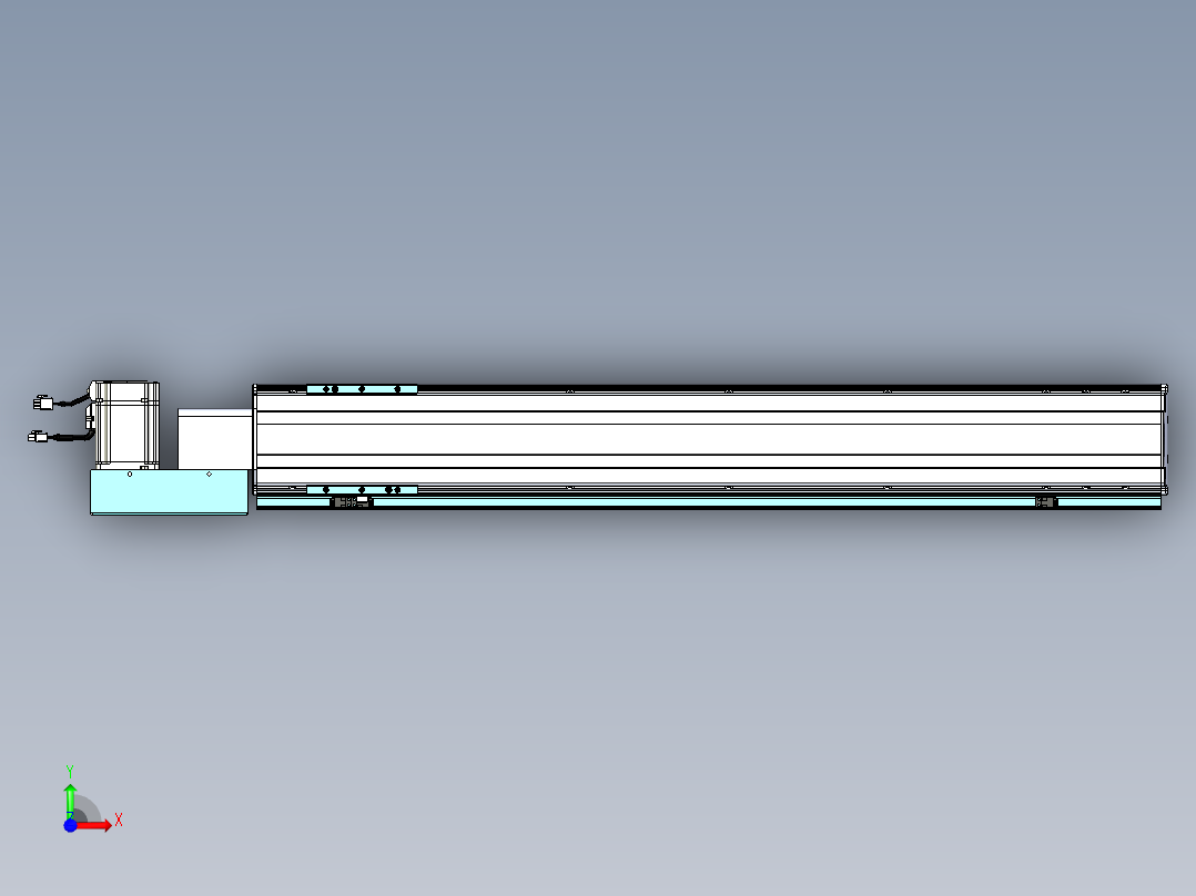 威洛博VBF同步带传动一般环境VBF14-L45-S850-BL-ZP75-C3前视图