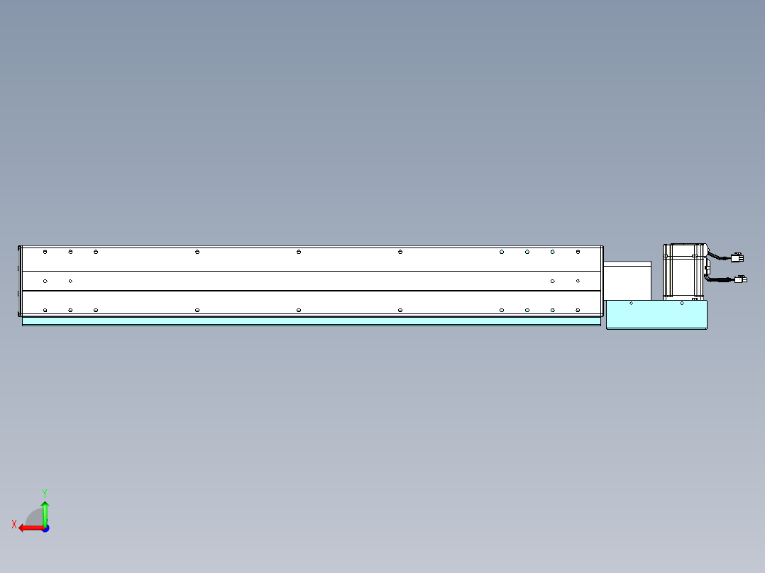 威洛博VBF同步带传动一般环境VBF14-L45-S850-BL-ZP75-C3后视图