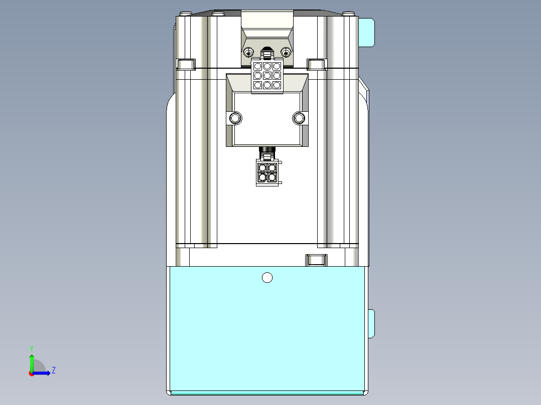威洛博VBF同步带传动一般环境VBF14-L45-S850-BL-ZP75-C3左视图