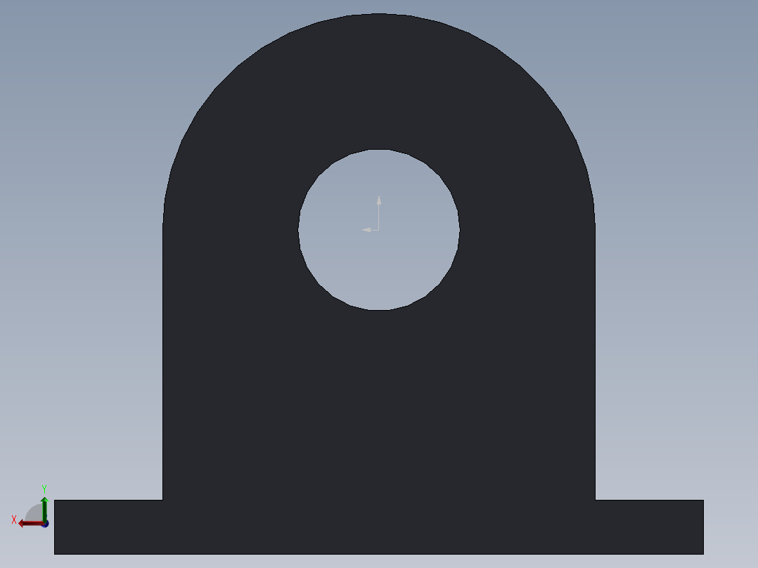 S7 直线滑座后视图