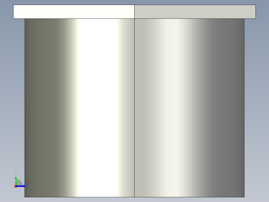 船舶管路系统SeaCor_ReducerBushing_FPTxSPIG_37J138209_1.5in x 0.5in左视图