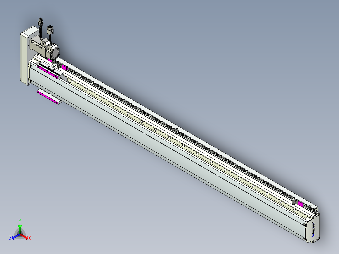 威洛博QF10-Lxx-C-S1020-BR-ZP10-C3正等轴测图