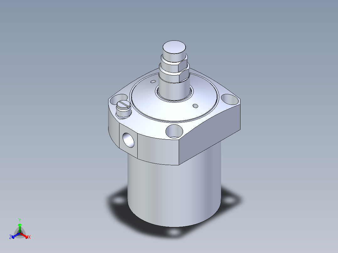 KOSMEKLC0752-SxM-E多系列多零件图纸模型正等轴测图