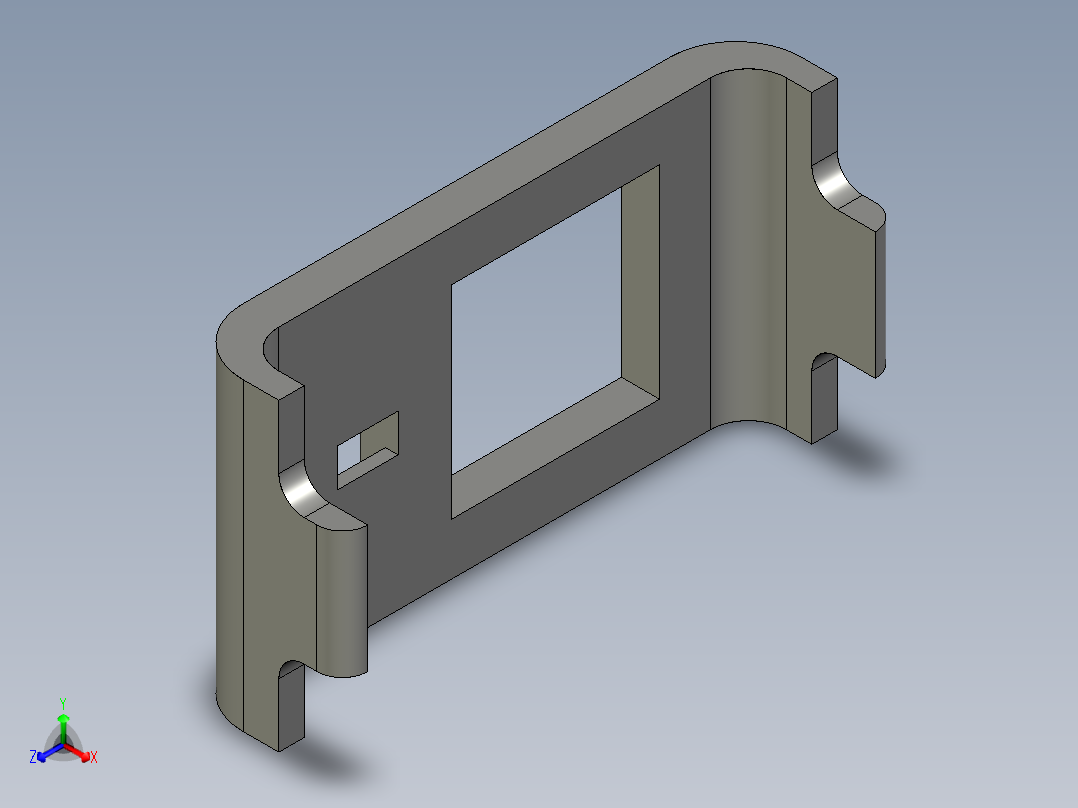 基恩士LV-H41slit_kc图纸模型主视图