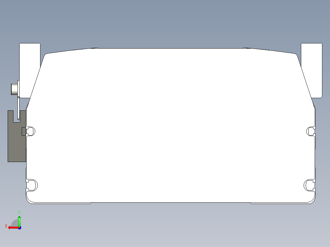 Toyo东佑达直线模组-ETH22-1400-BC-750W+煞車后视图