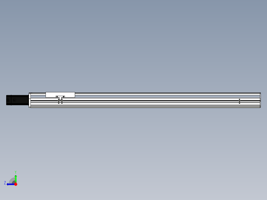 Toyo东佑达直线模组-ETH22-1400-BC-750W+煞車右视图
