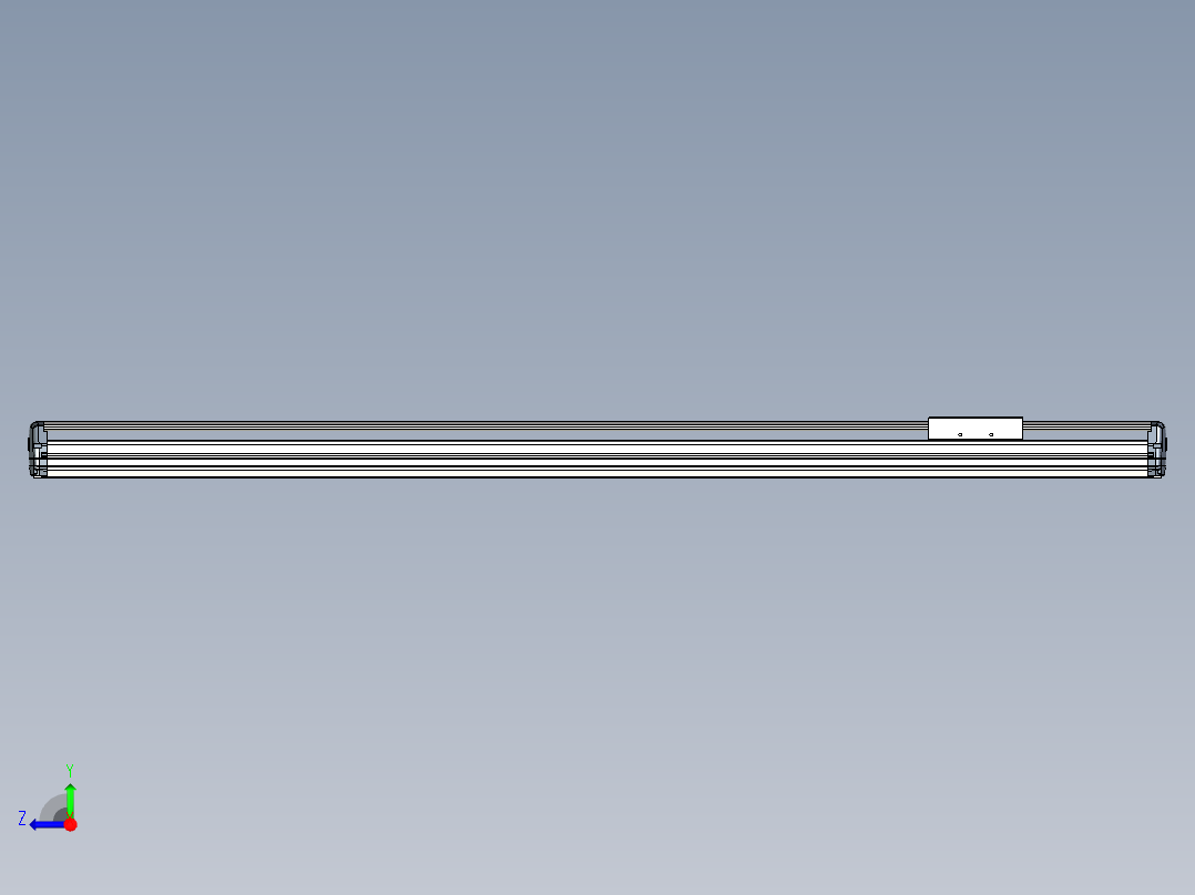 Toyo东佑达直线模组-ETH17-1400-M40B-C4右视图
