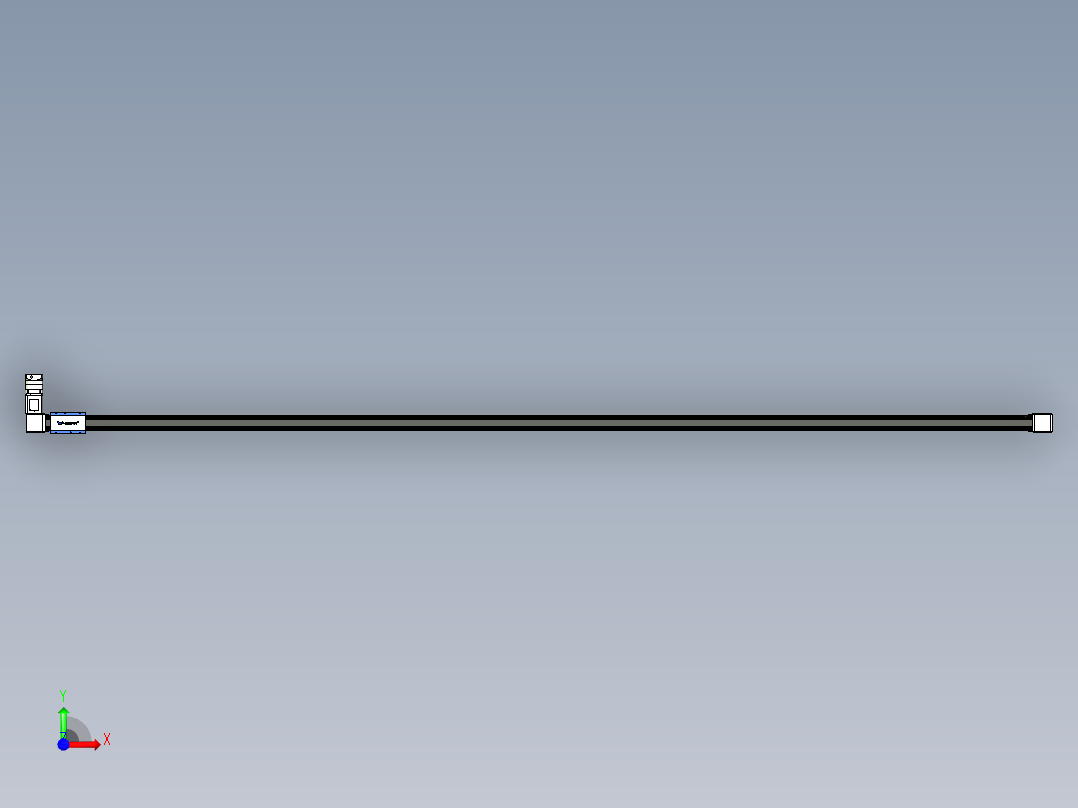 威洛博LB.GB同步带传动--欧规系列GB8-L192-S4950-BR-P75-K前视图