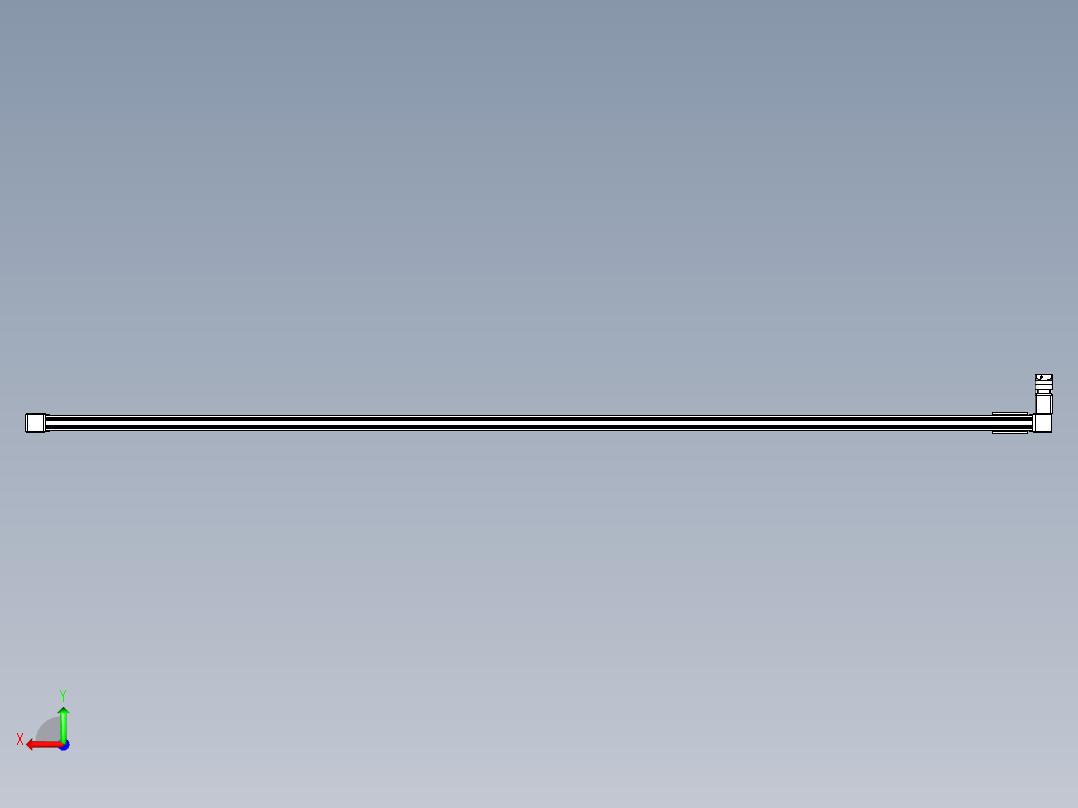 威洛博LB.GB同步带传动--欧规系列GB8-L192-S4950-BR-P75-K后视图