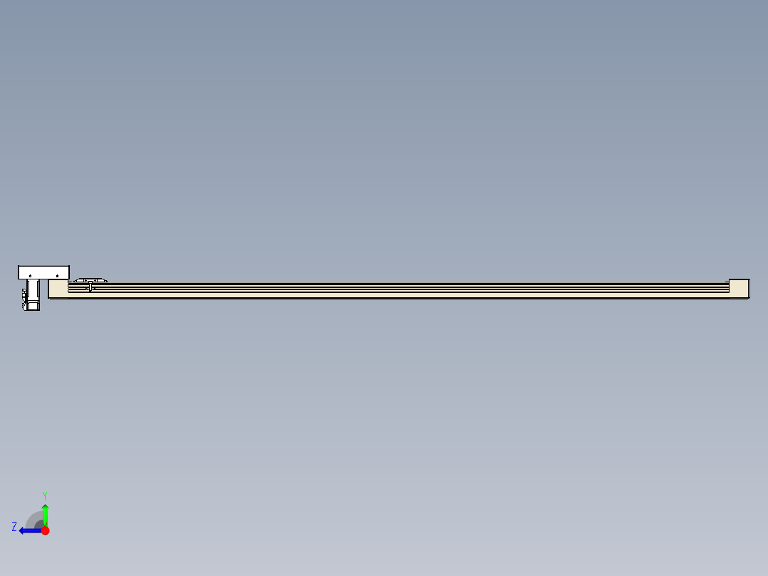 同步带全封闭直线模组TPA-HCB-65S-90-L1800-M-C-P10-N3右视图