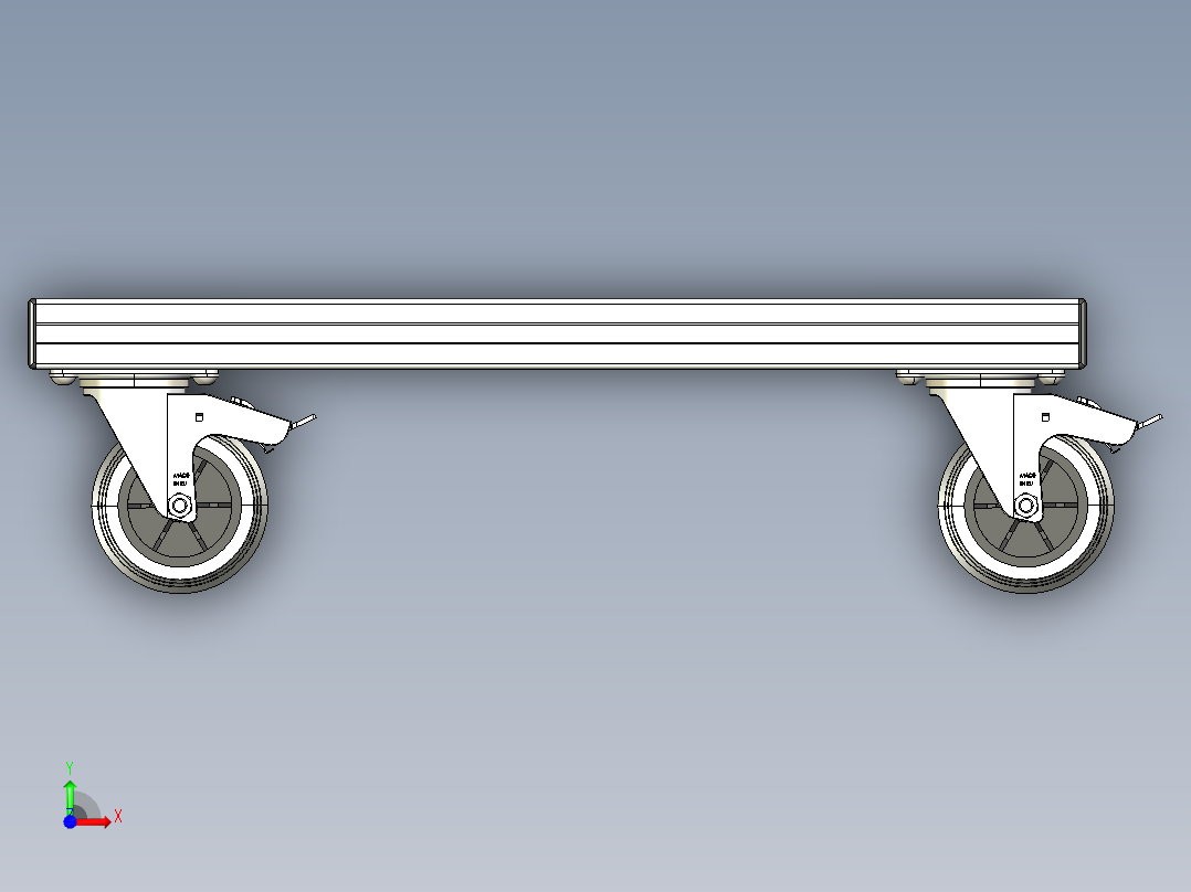 型材-KJN DOLLEY TRUCK 600DOLLY前视图