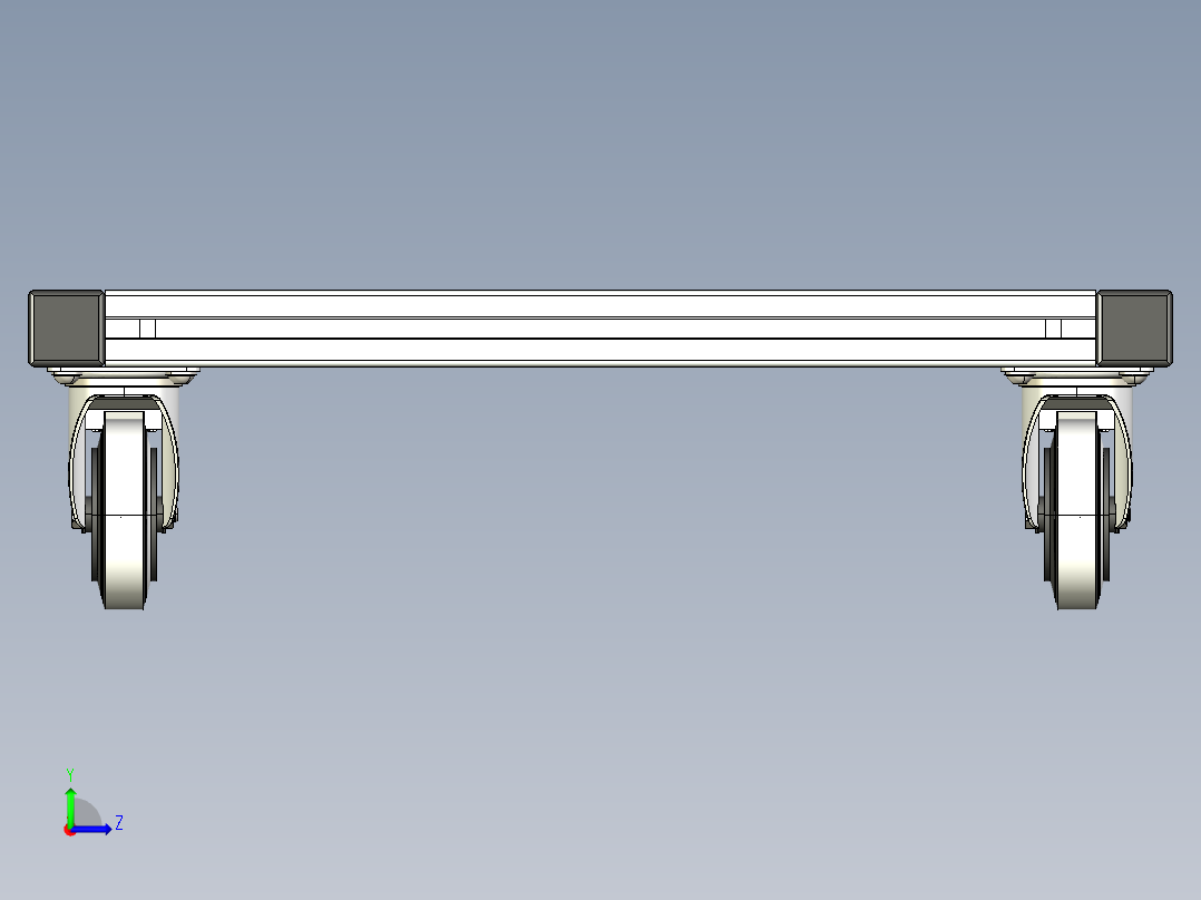 型材-KJN DOLLEY TRUCK 600DOLLY左视图