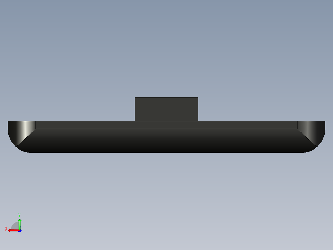 型材-BR 40X40 COVER CAP WITH HOLE KJN529045后视图