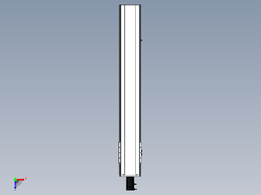 Toyo东佑达直线模组-ETH22-1350-BC-750W俯视图
