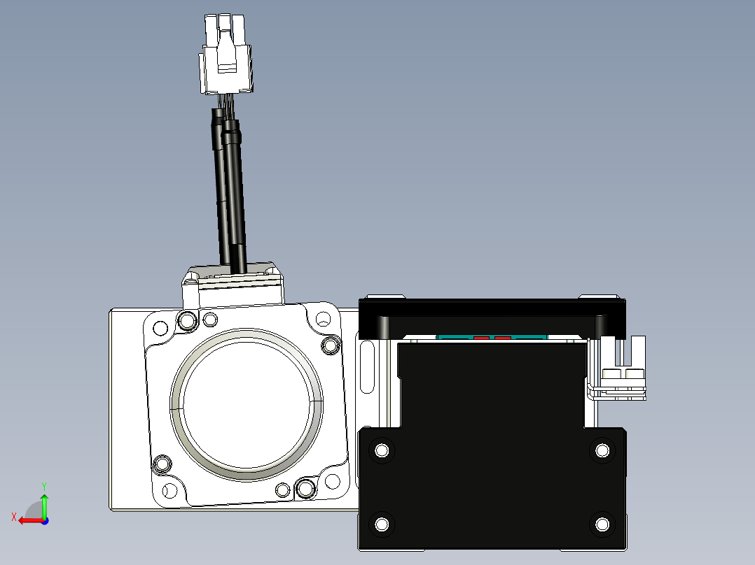 威洛博CH8-LXX-S650-BL-T20-C3后视图