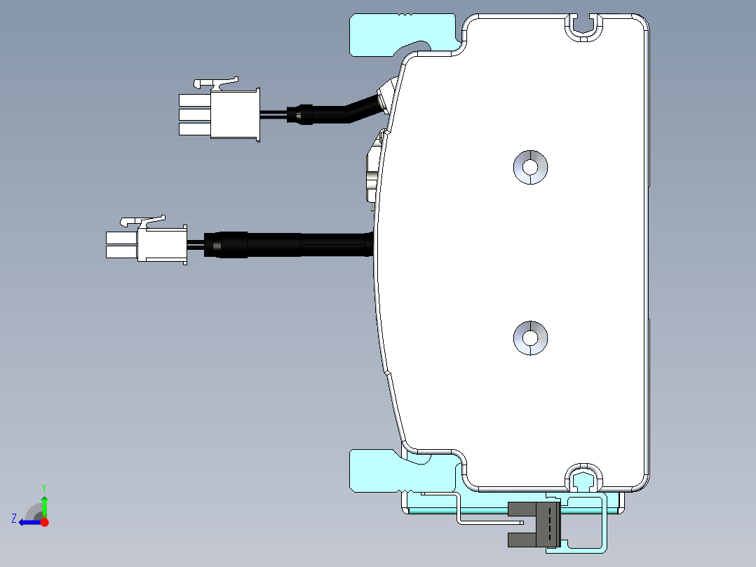 威洛博VBF同步带传动一般环境VBF14-L45-S1500-BL-ZP40-C3右视图