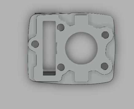 巴贾吉魅力 125cc 发动机缸体