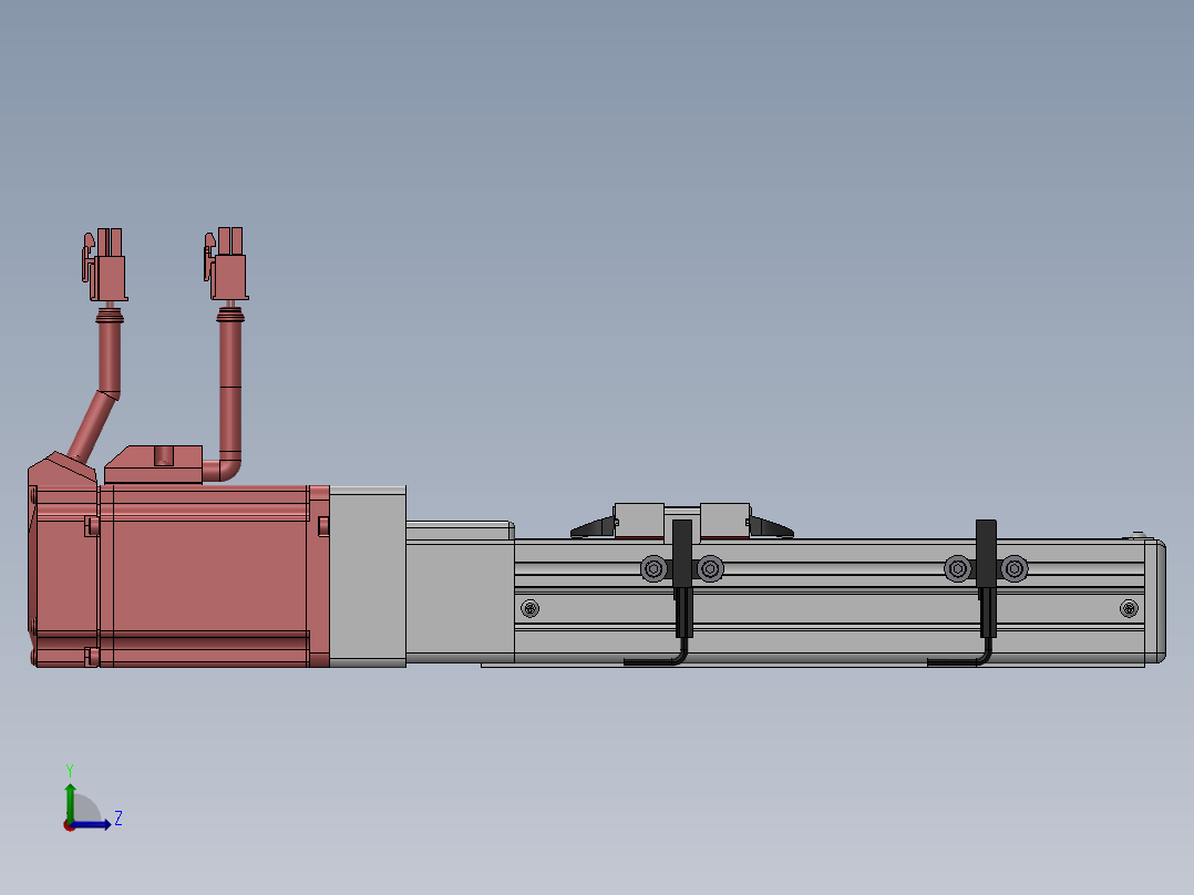 精密模组MY50-T10-100L-BC-P20B-C4-C左视图