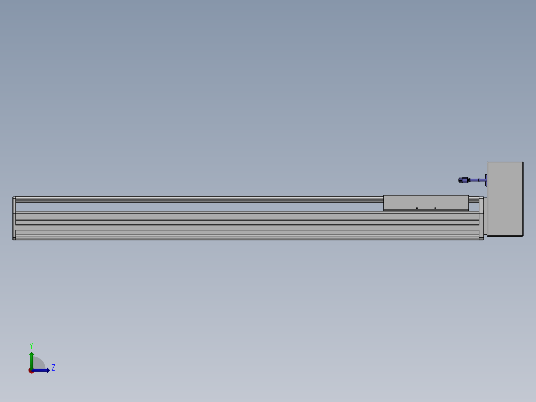 精密模组MT220-L150-900-LU-M75-C4左视图