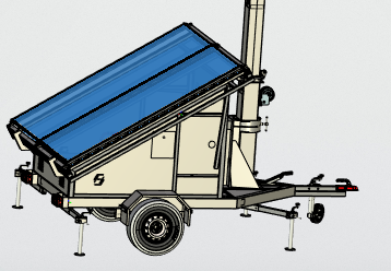 移动式太阳能灯塔