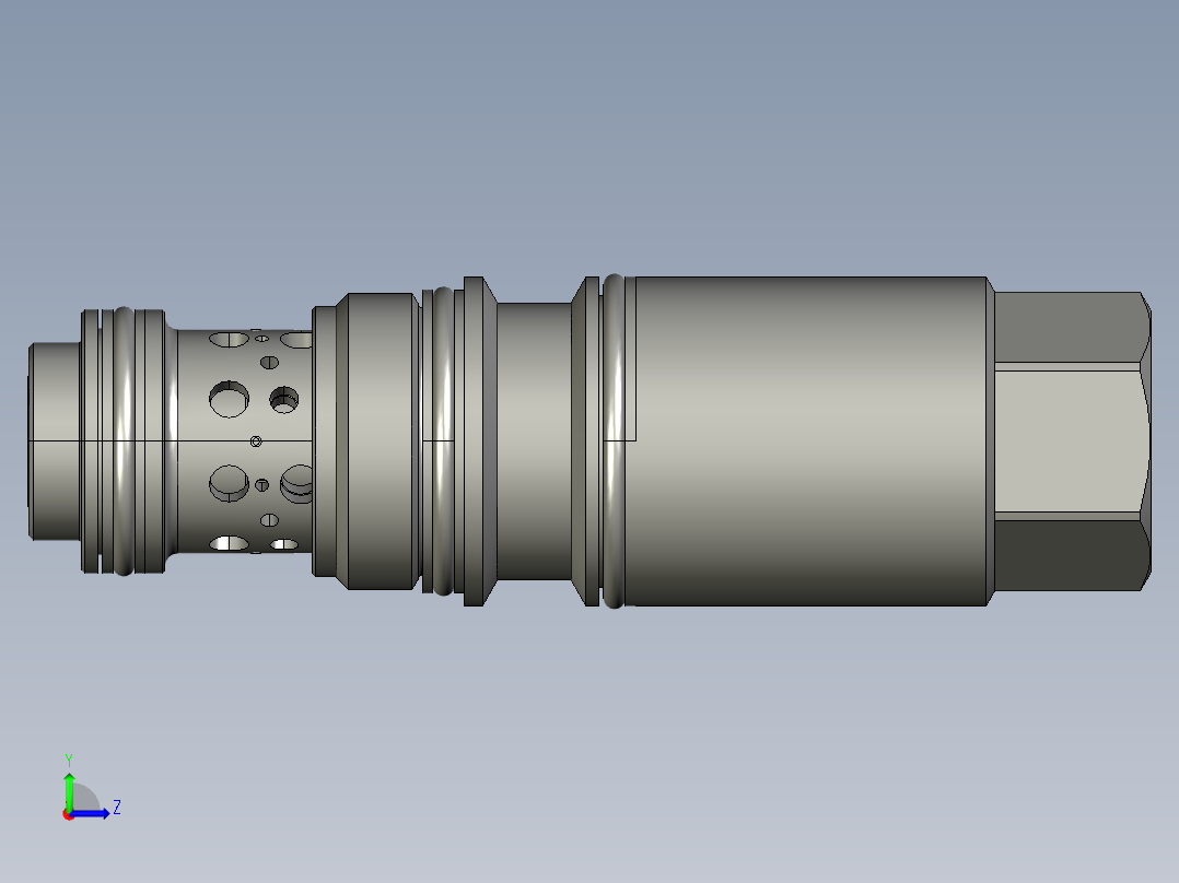 插装阀-MBGBXLN左视图