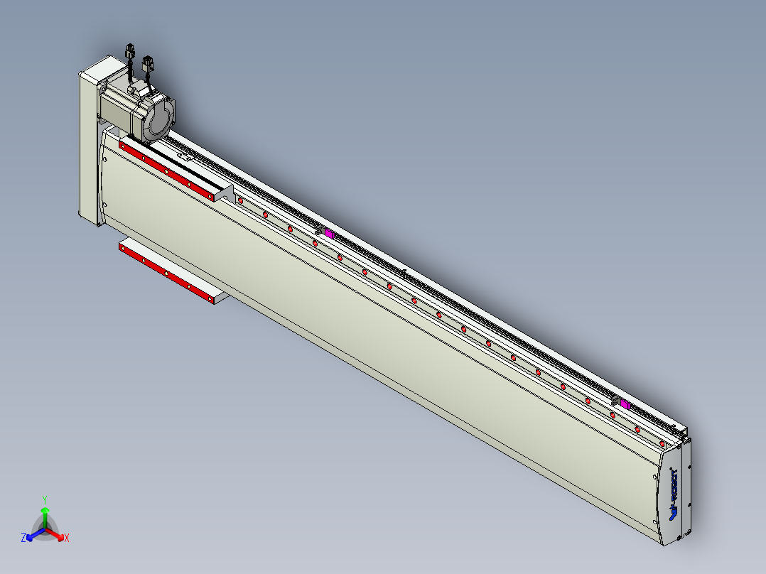 威洛博QF20-Lxx-C-S1020-BR-ZP75-C3正等轴测图