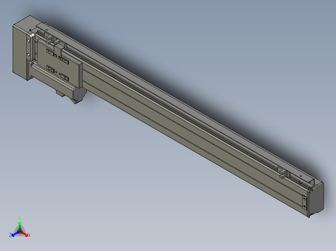 VF丝杆传动-一般环境VT6-S600-BL主视图