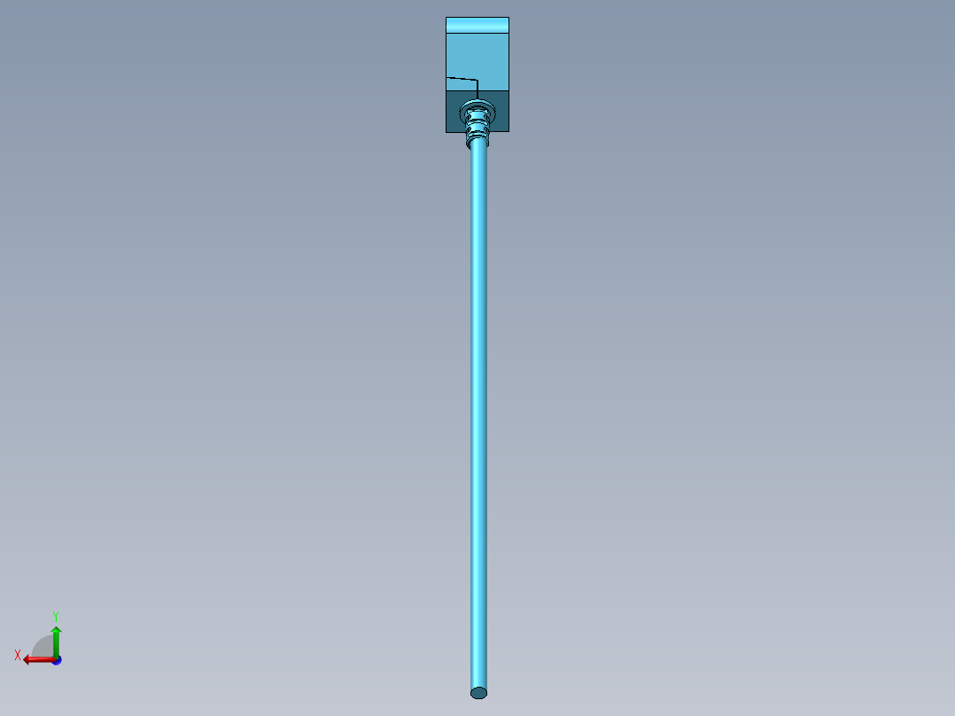 BGS-S10N 最小检测距离10mm，最大检测距离85mm后视图