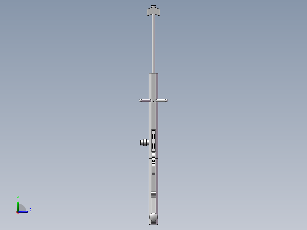 巴雷特狙击枪左视图