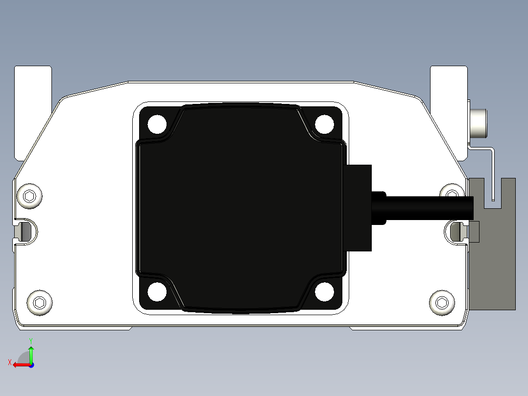 Toyo东佑达直线模组-ETH14-100-BC-200W+煞車后视图