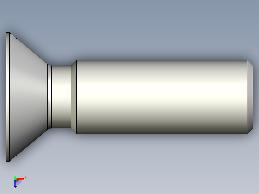 沉头螺钉-Screw_-M24-L80_59-42-4x4-40_-Countersunk_head.stp俯视图