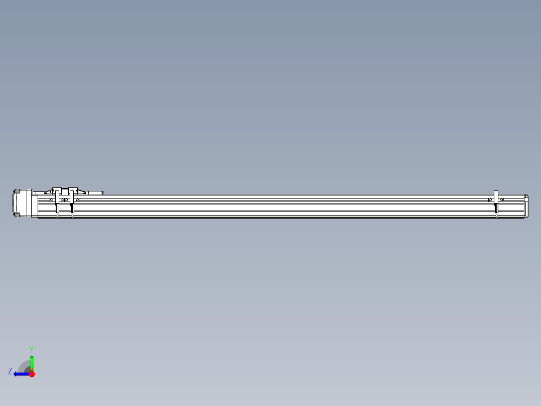 Toyo东佑达直线模组-ETH5M-BR-750-M10B右视图