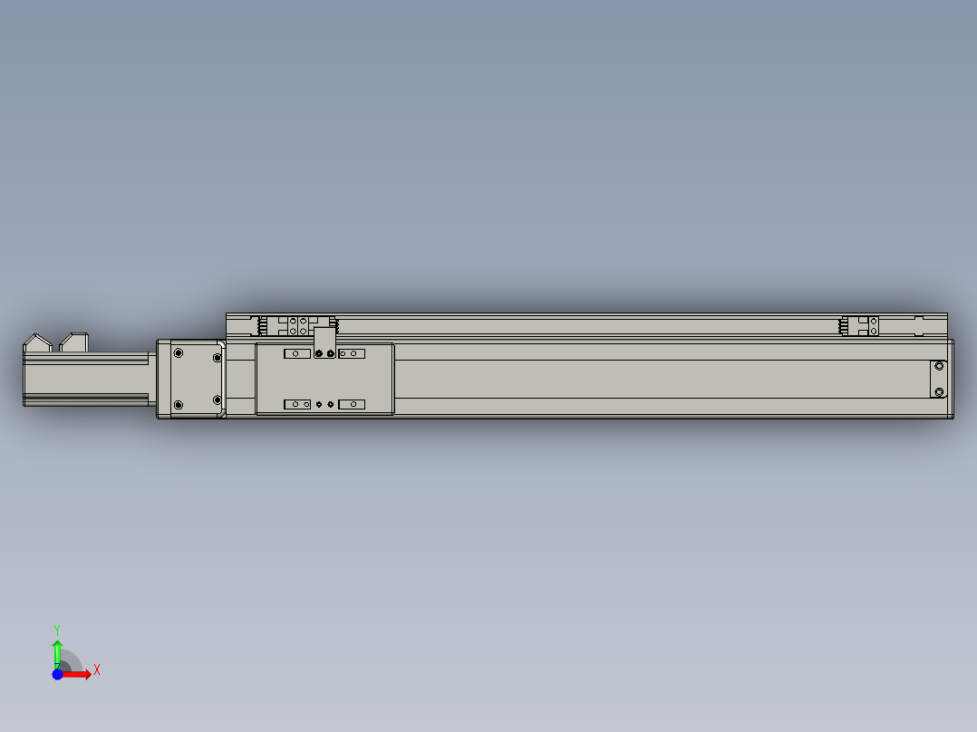 VF丝杆传动-一般环境VT5-L10-C-S360-BC-P10-C4前视图