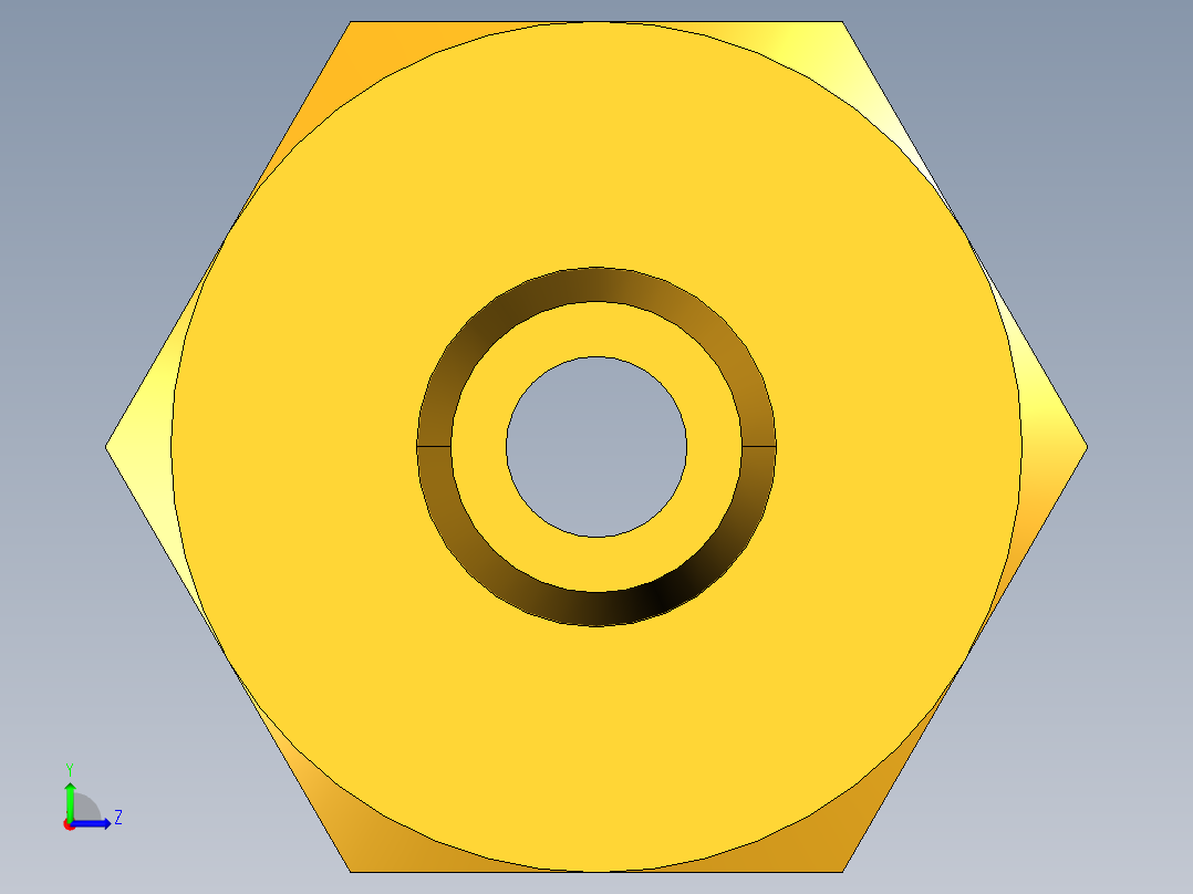 倒齿式工业管接头Hose Barb to Male Pipe 125HB-2-2左视图