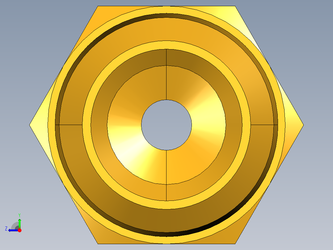 倒齿式工业管接头Hose Barb to Male Pipe 125HB-2-2右视图