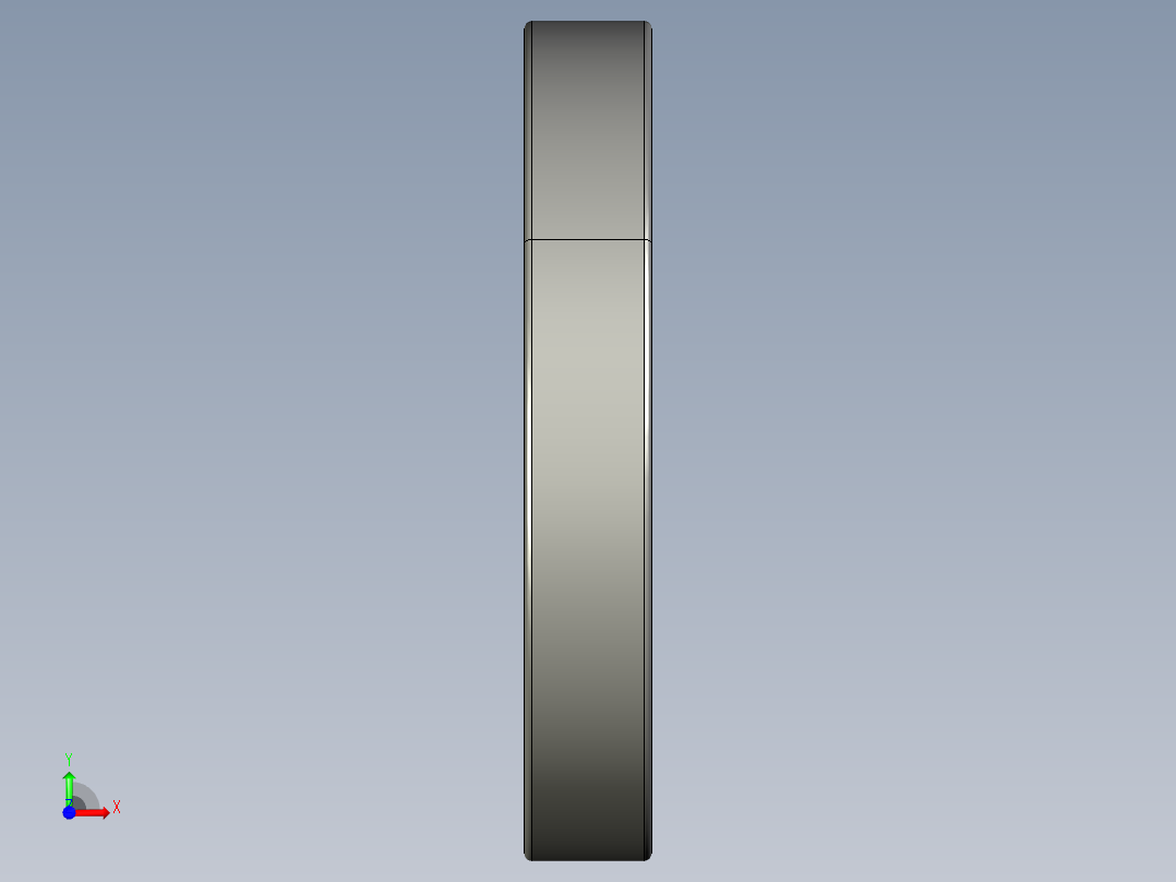 深沟球轴承6072前视图