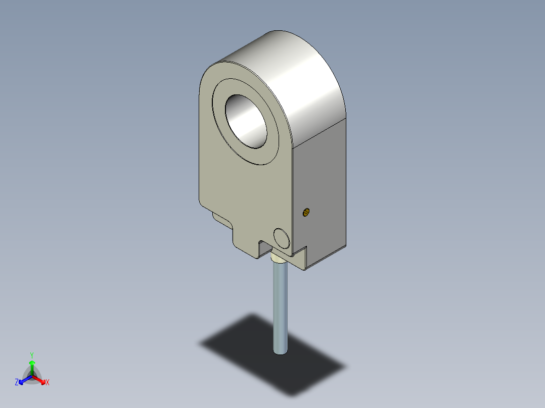 接近传感器PS15_CA正等轴测图