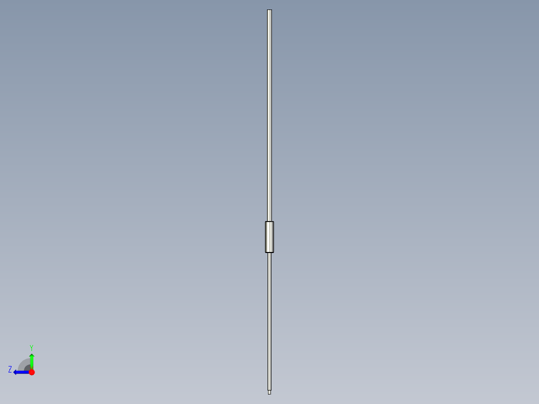 基恩士FU-73core_kc图纸模型右视图