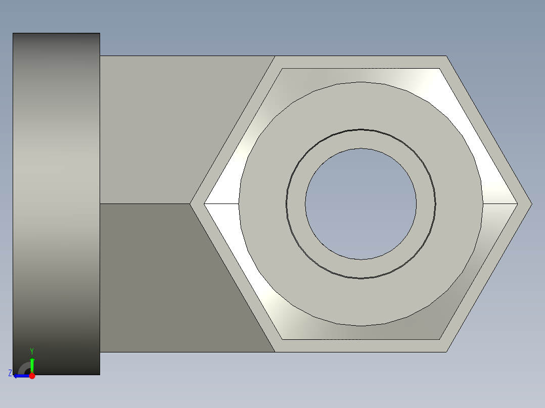 卡套式工业通用硬管接头6_obu-s右视图