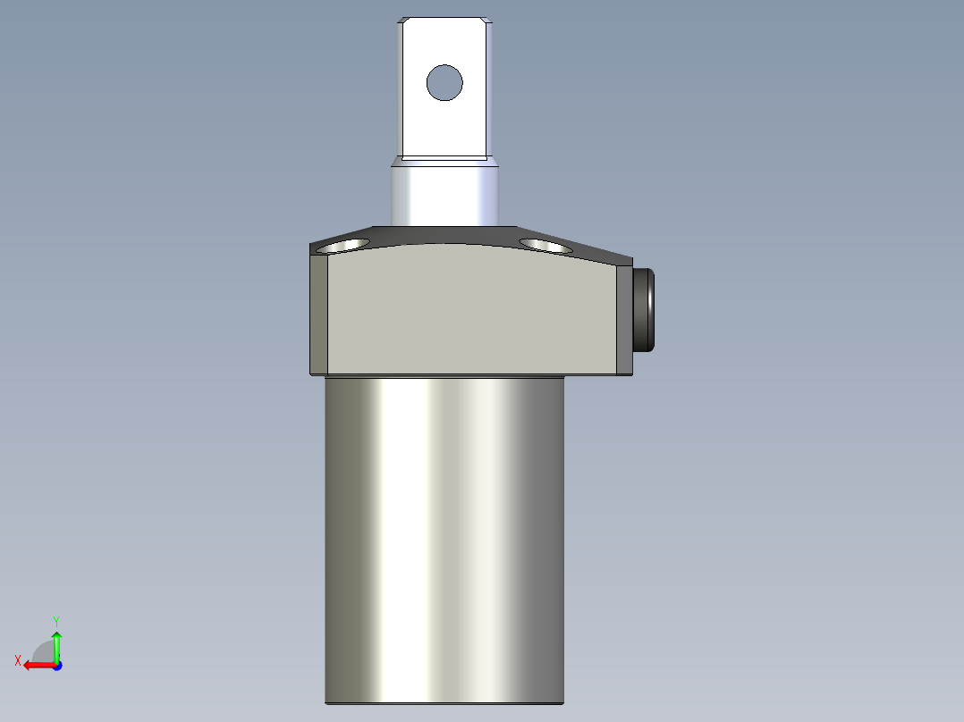 KOSMEKLHS0400-Cx-P多系列多零件图纸模型后视图