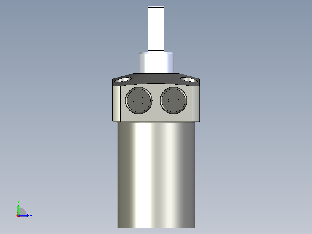 KOSMEKLHS0400-Cx-P多系列多零件图纸模型左视图