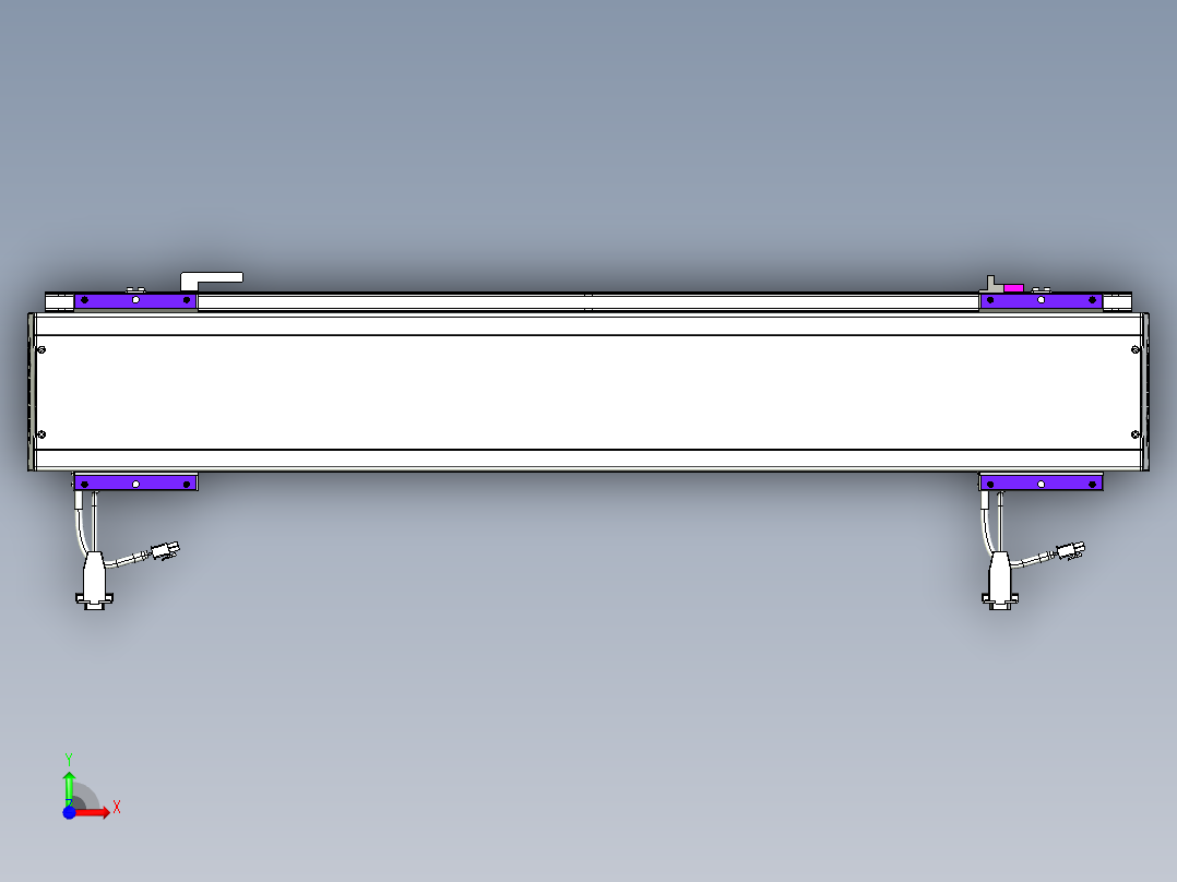 威洛博VL系列直线电机模组-2VL14S1-S650前视图
