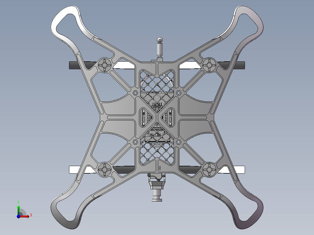 搜索和救援无人机设计模型 923823前视图