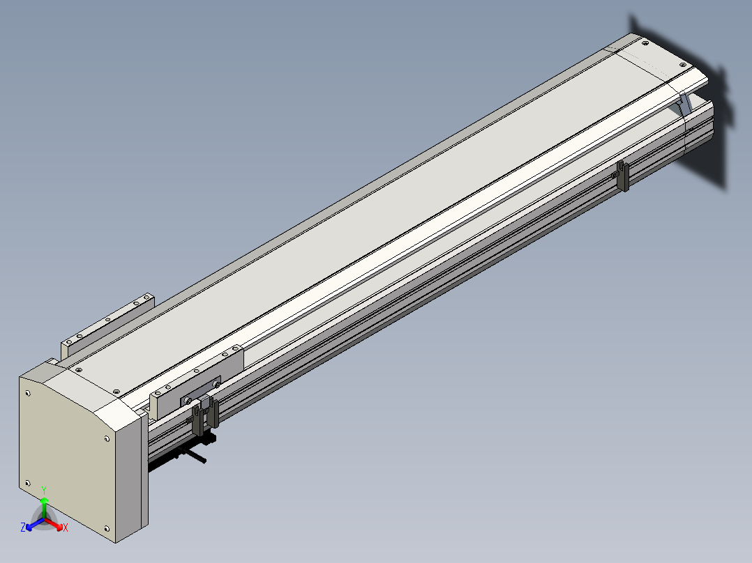 Toyo东佑达直线模组-ETH17-800-BM-M40B主视图