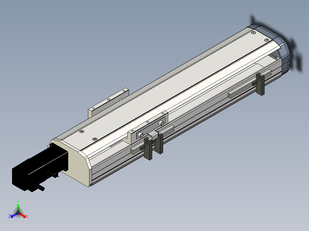 Toyo东佑达直线模组-ETH10-250-BC-100W主视图
